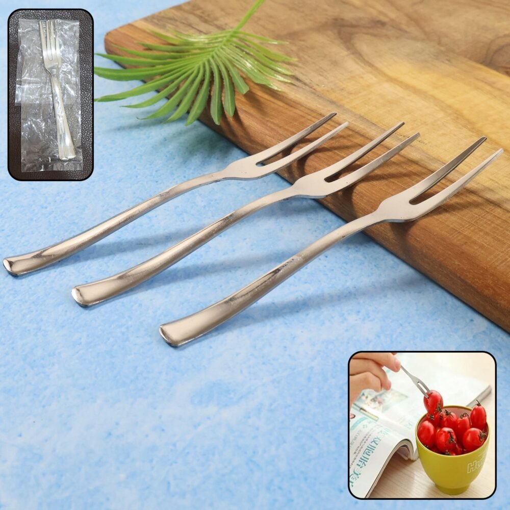 1_bb1b2995-8952-44c5-b8d9-1303e0d803b8.jpg Mini Dessert Fruit Fork Set – Rust-Resistant Reusable Cutlery
