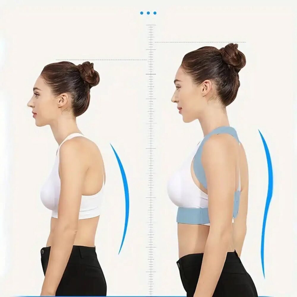 Posture Corrector Belt – Adjustable Back Support for Pain Relief