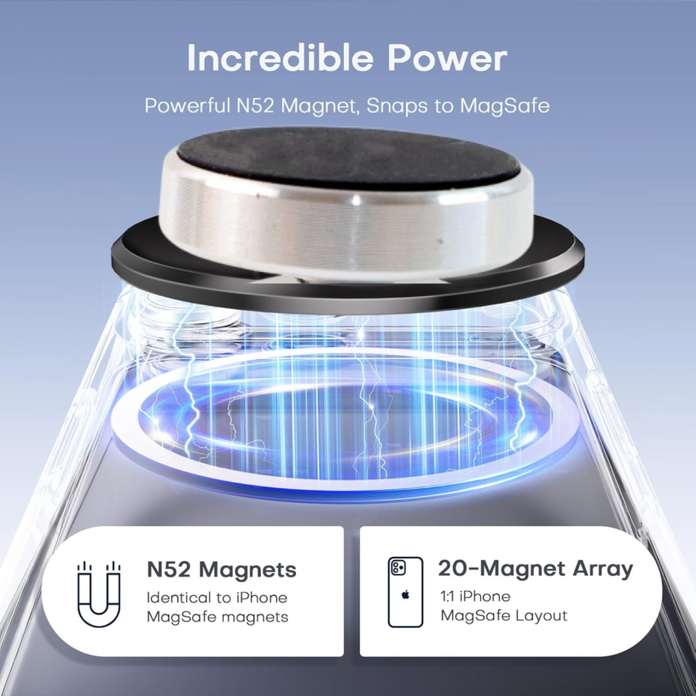 20199.png Magnetic Phone Holder Stand – 360° Rotating Secure Grip