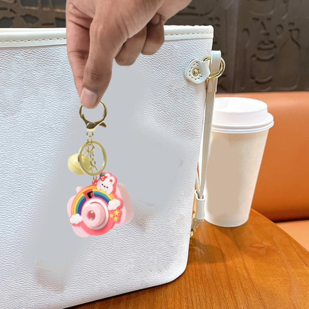 20204.png Projective Camera Keychain – Fun Rainbow Image Projector