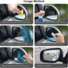 Anti-Fog Rearview Mirror Film – HD Clear Protective Sticker