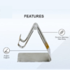 Mobile & Tablet Stand Holder – Universal Stainless Steel |