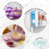 Mix & Measure Prep Bowl Set – 3 Durable BPA-Free Bowls