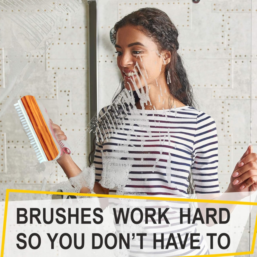 Washing Brush Set – 6-Piece Multi-Color Durable Scrub Brushes