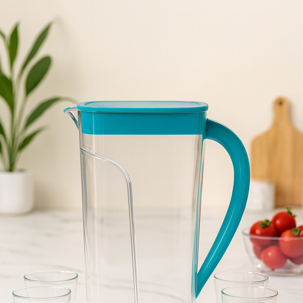 20744.png Plastic Jug with 6 Glass Set – 1.5L Unbreakable & Elegant