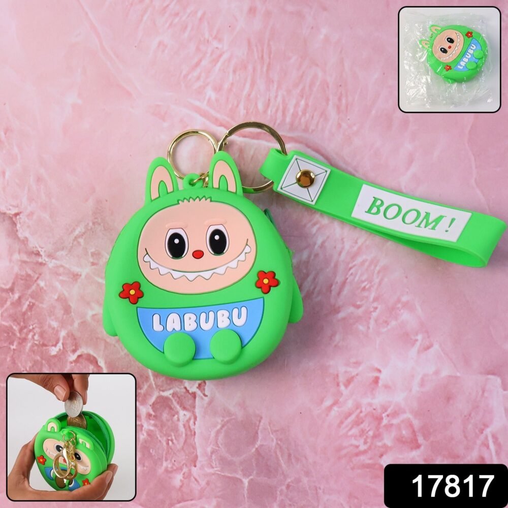 20917817-50Pc-Coinpouch-Av-Sv.jpg Cartoon Coin Pouch with Keychain – Cute & Compact Organizer