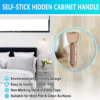 Push Pull Helper Door Handles – Easy Self-Stick Installation, 2 Pack