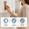 Push Pull Helper Door Handles – Easy Self-Stick Installation, 2 Pack