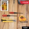 4 in 1 Hand Tool Kit – Durable, Portable Home Repair Set