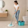 Plastic 360° Spin Mop Set – Effortless Floor Cleaning Solution