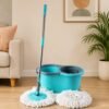 Plastic 360° Spin Mop Set – Effortless Floor Cleaning Solution