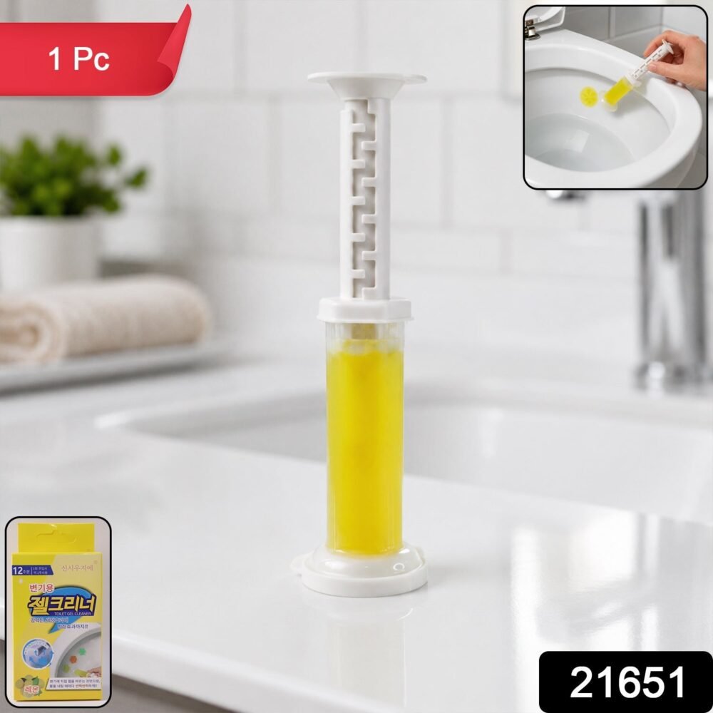 Flower-Shaped Toilet Gel Cleaner with Box – Effective stain removal