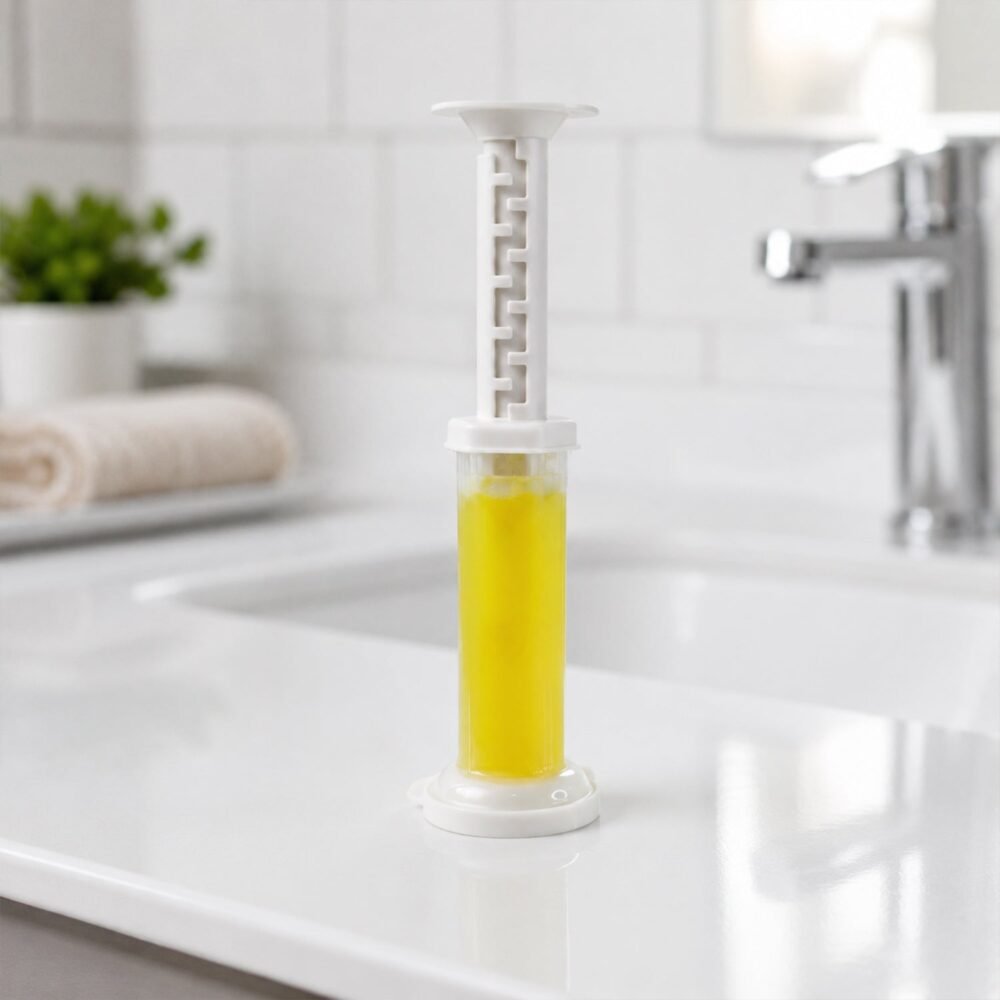 Flower-Shaped Toilet Gel Cleaner with Box – Effective stain removal