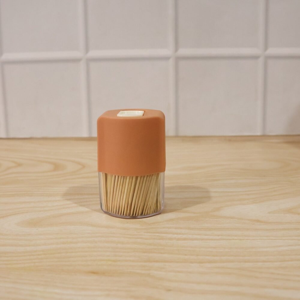 Toothpick Dispenser – Hygienic One-at-a-Time Pop-Up Design