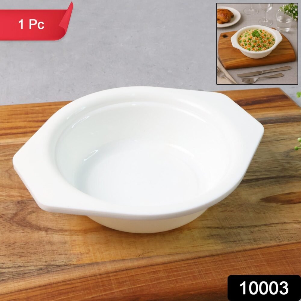 21ServingBowl.jpg Plastic Serving Bowl with Easy-Grip Side Tabs – Durable & Lightweight