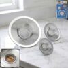 21edd206-7f30-401c-b430-ae3ac79deb33.jpg Stainless Steel Sink Drain Strainer Set – Prevents Clogs & Odors