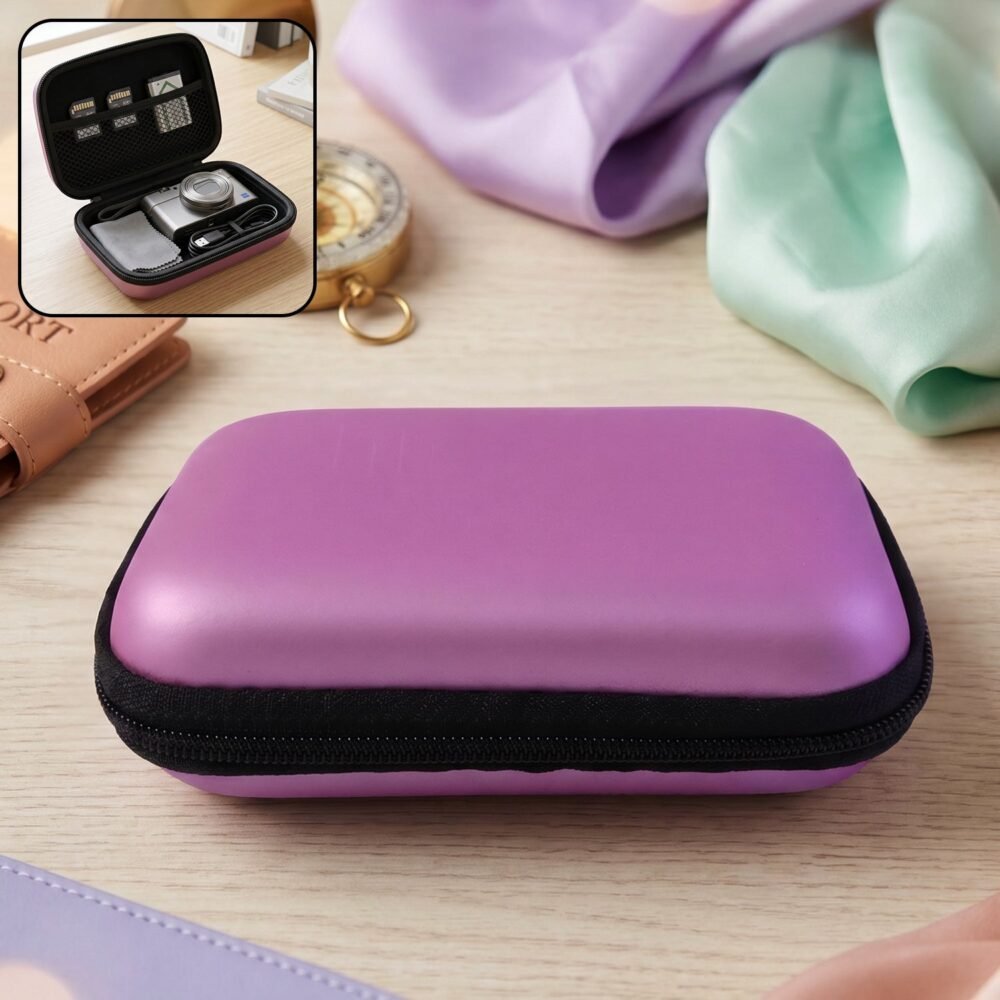 Travel Storage Case – Hard Shell, Compact & Durable Organizer