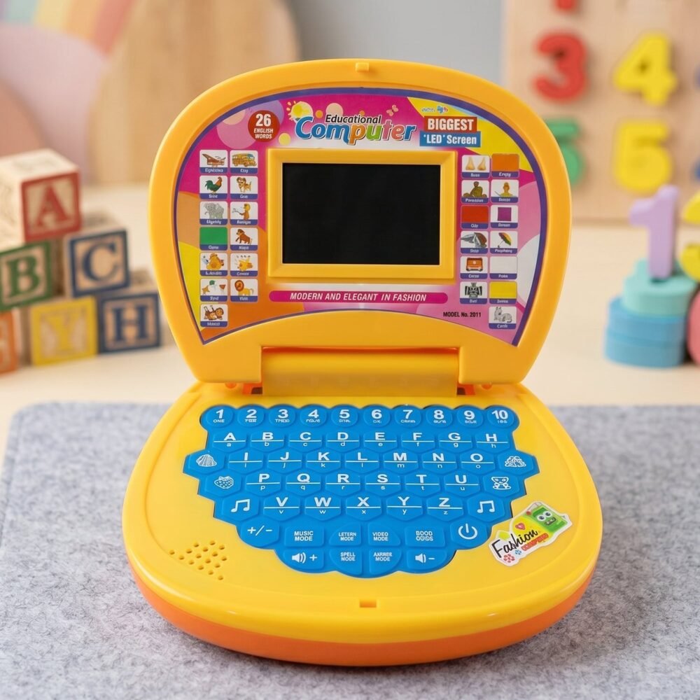 Kids Educational Laptop – Learning Alphabets, Numbers & Music