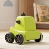 Cartoon Monster Push Back Car Toy for Kids - Eco-Friendly & Durable