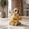 22181-09-live_464b4cb8-46c3-4b00-9a6c-80e0966a6af8.jpg Dog Welcome Figurine – Charmingly Hand-Painted Home Decor