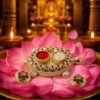 Kumkum Holder – Tortoise Shape for Puja & Rituals with Twin Compartments