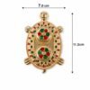 Kumkum Holder – Tortoise Shape for Puja & Rituals with Twin Compartments