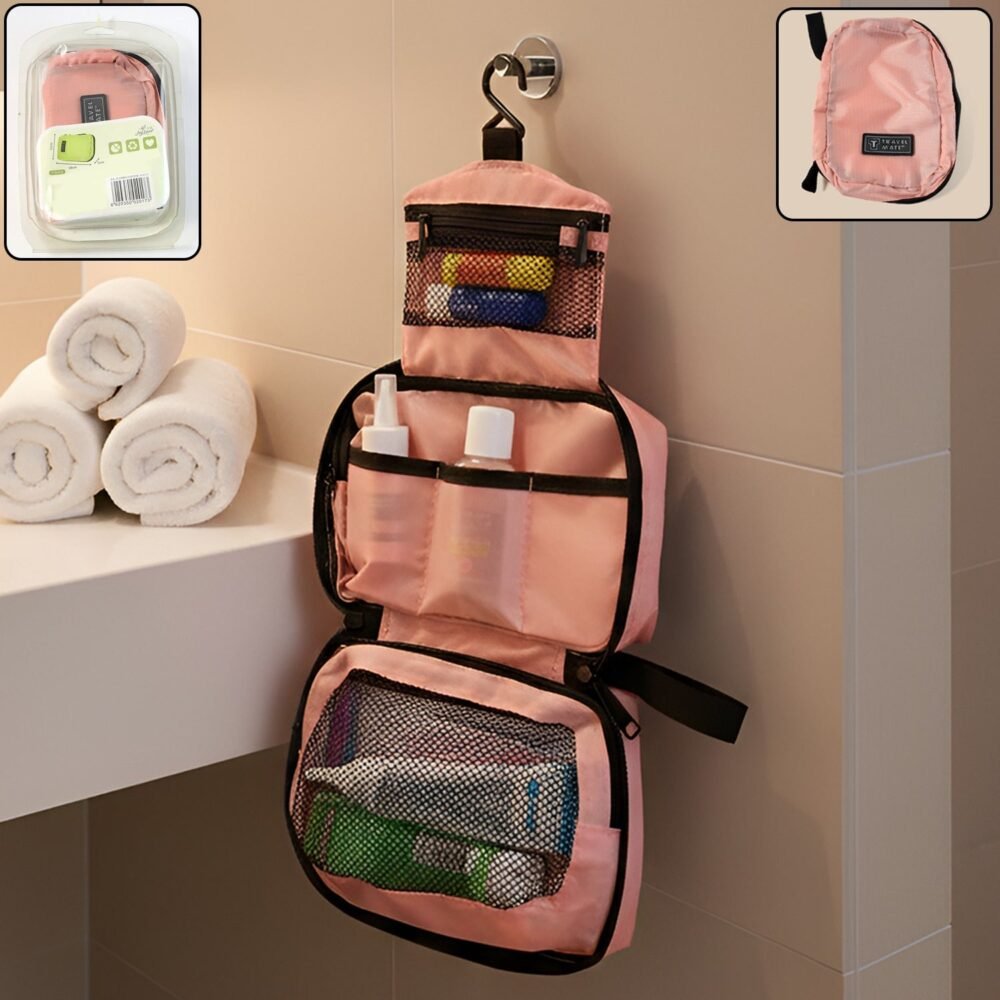 Hanging Toiletry Bag – Durable Waterproof Travel Organizer