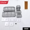 227_c94d3230-07d2-4b1b-a82f-a1be3aa36a8d.jpg Metal Shower Caddy – Durable 5-Pc Bathroom Organizer Combo