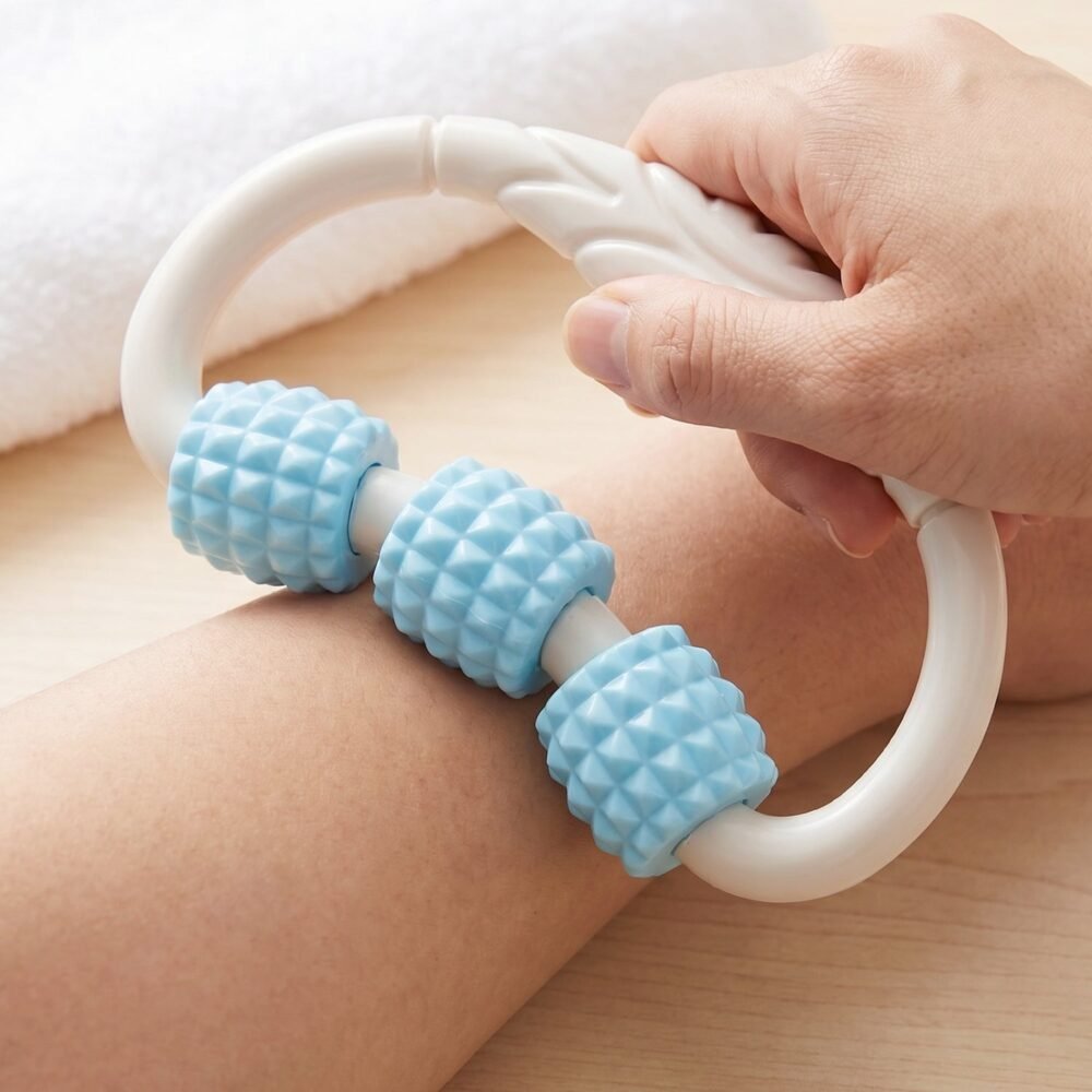 Muscle Relief Roller – Handheld Body Massager for Relaxation and Recovery