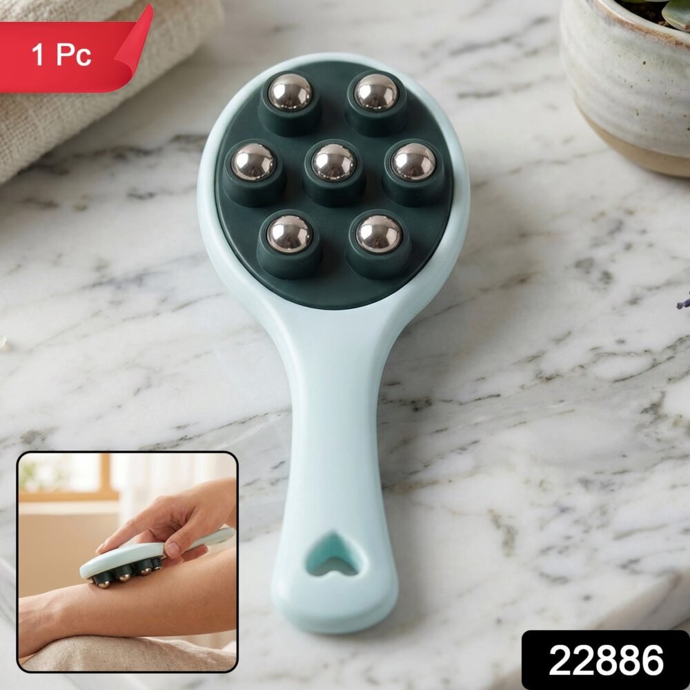 22886-02-sku_778ddc4e-16f7-437f-9bf4-ab9c6e8233f7.jpg Handheld Body Massager – 7 Steel Balls for Muscle Relief