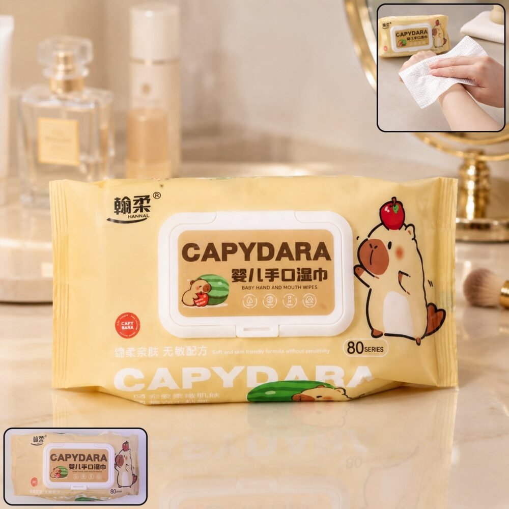 Soft Wet Wipes – Gentle & Effective for Hand, Face & Baby Care