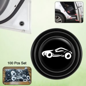 Car Door Protector ñ Shock Absorber Stickers (100 Pcs) | Velvet Wheels