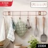 Wall Mounted Hook Rack – Space Saving & Stylish Rose Gold Finish