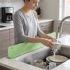 Kitchen Sink Splash Guard – Flexible Silicone Barrier for Countertop