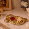 23828-01-no-sku_9e079481-4543-43ac-a004-4e03767bef39.jpg Golden Kumkum Kankavati Holder – Elegant Pooja Organiser