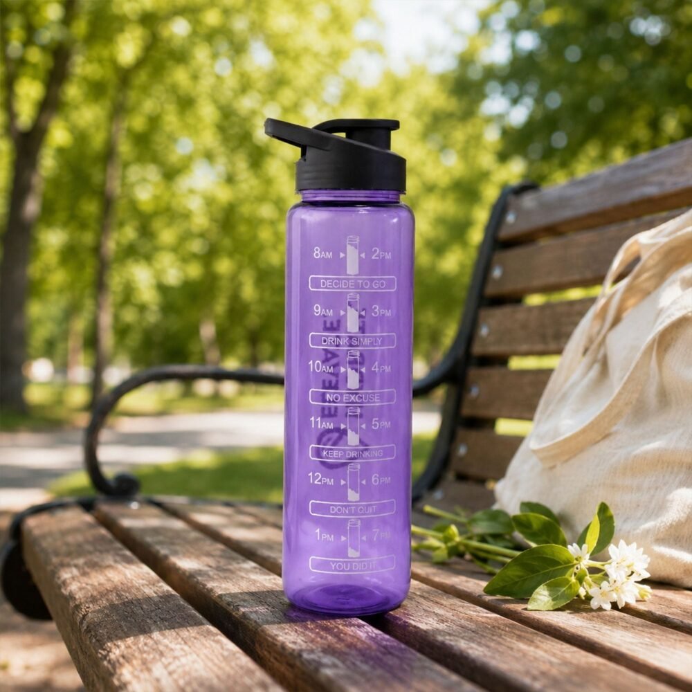 Motivational Water Bottle – Track Your Hydration Effortlessly