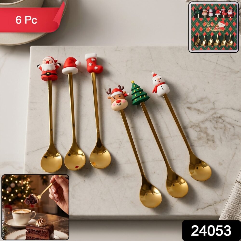 24053_02_with_sku_40cb226d-b1ac-4fed-b825-91635f923b15.jpg Golden Cartoon Spoon Set – Stylish & Durable Tableware