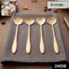 24056_02_with_sku_09186bf6-a45c-4922-913c-32ccf23f7f8c.jpg Mini Golden Serving Spoon Set – Elegant Stainless Steel Design