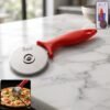 24507-03-product_18581aba-cfdc-47b2-9d82-e16501803f16.jpg Stainless Steel Pizza Cutter – Sharp Slicer with Comfortable Handle