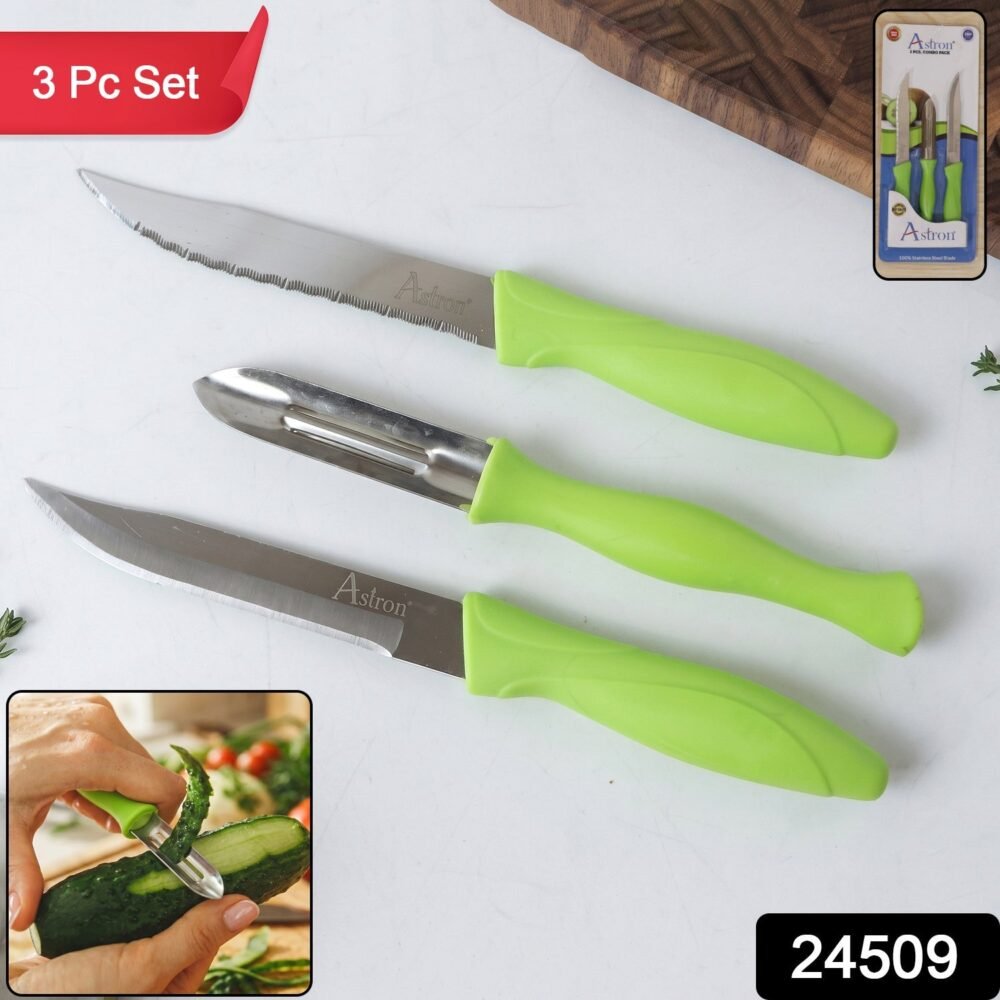 Kitchen Knife & Peeler Set – Sharp, Durable & Easy to Use
