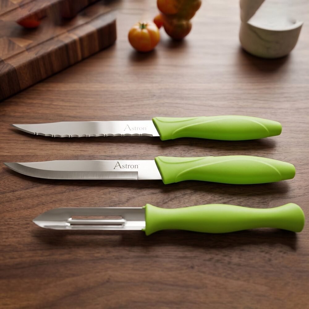 Kitchen Knife & Peeler Set – Sharp, Durable & Easy to Use