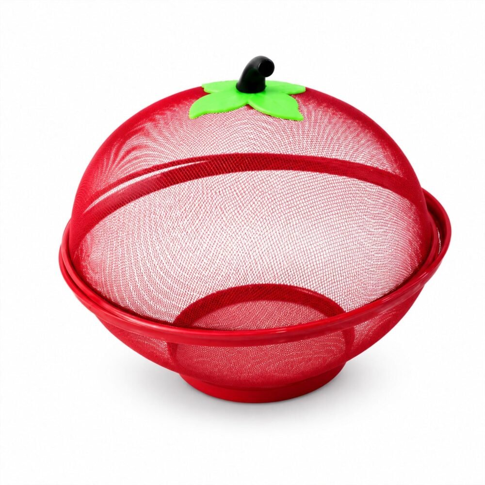24521-05-white-bg_c7299169-bb2f-49c5-88eb-b596045757d4.jpg Apple Shaped Metal Net Fruit Basket – Stylish Kitchen Storage