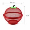 24521-06-size_b1e9b7ab-f603-48b0-901d-96013a6f0323.jpg Apple Shaped Metal Net Fruit Basket – Stylish Kitchen Storage