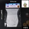 Clear Cookie Bags – Durable Transparent Treat Bags (25 Pcs)