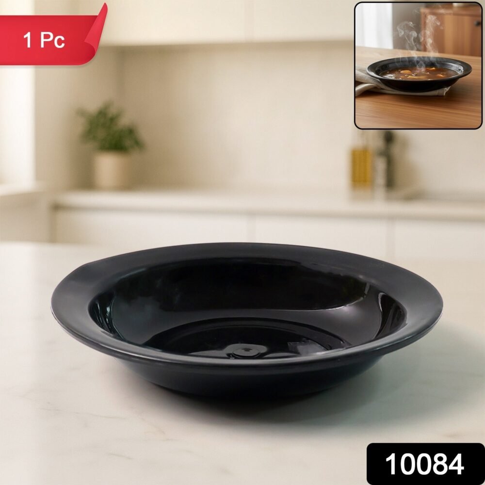 27CurryBowlBlack.jpg Deep Black Curry & Soup Serving Bowl – Durable & Elegant