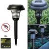 Solar Mosquito Trap Light – UV LED Solar Powered Bug Zapper
