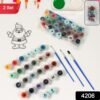 Adult Paint by Number Kit ñ 2 Set with 24 Colors | Craftily