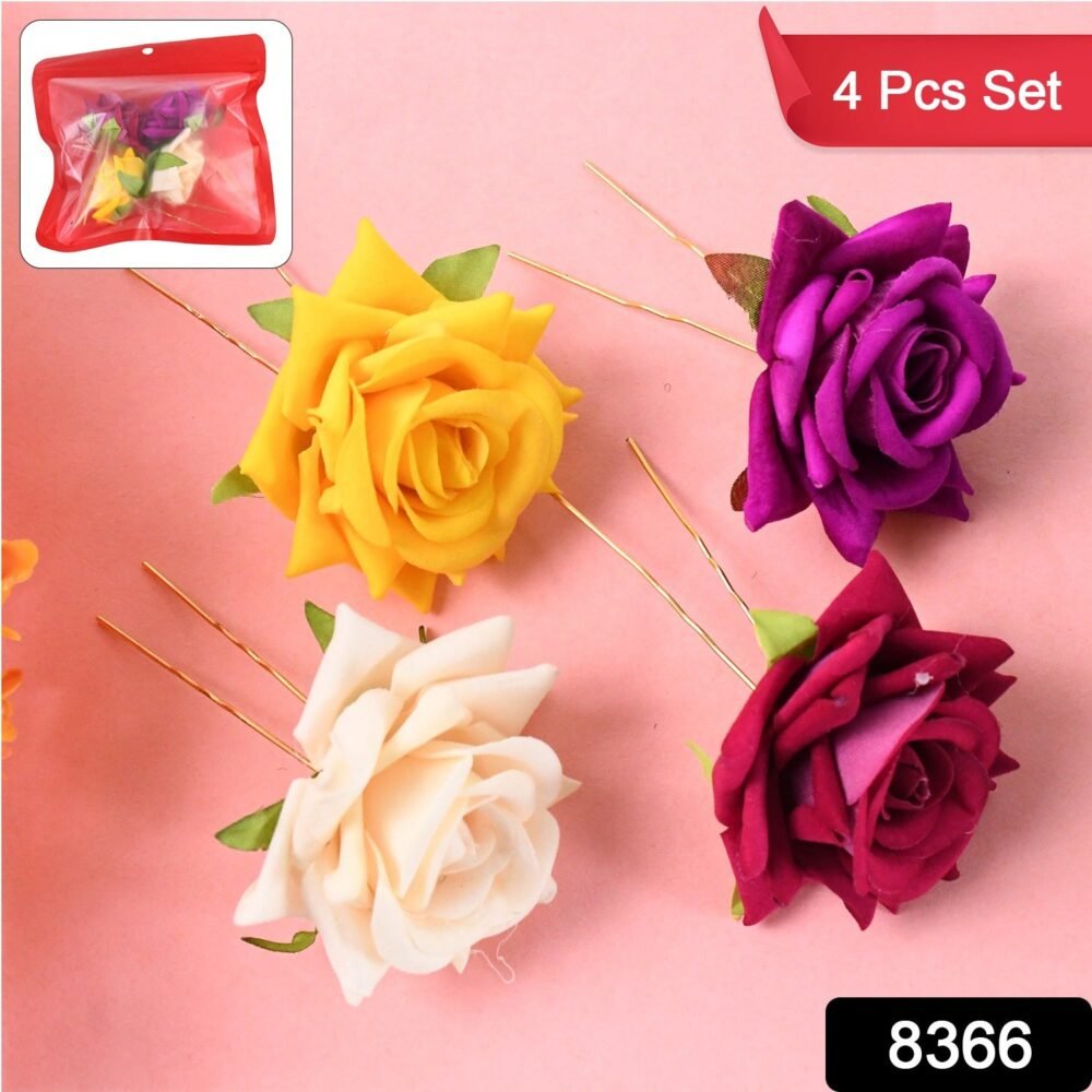 298_7d9c7d40-e031-40ea-a642-c86768a8002f.jpg Flower Hair Pin – Vibrant Multicolor Floral Hair Accessories (4 Pcs Set)