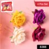 298_7d9c7d40-e031-40ea-a642-c86768a8002f.jpg Flower Hair Pin – Vibrant Multicolor Floral Hair Accessories (4 Pcs Set)