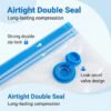Vacuum Storage Bags with Suction Pump – Space-Saving 5 Pcs Set